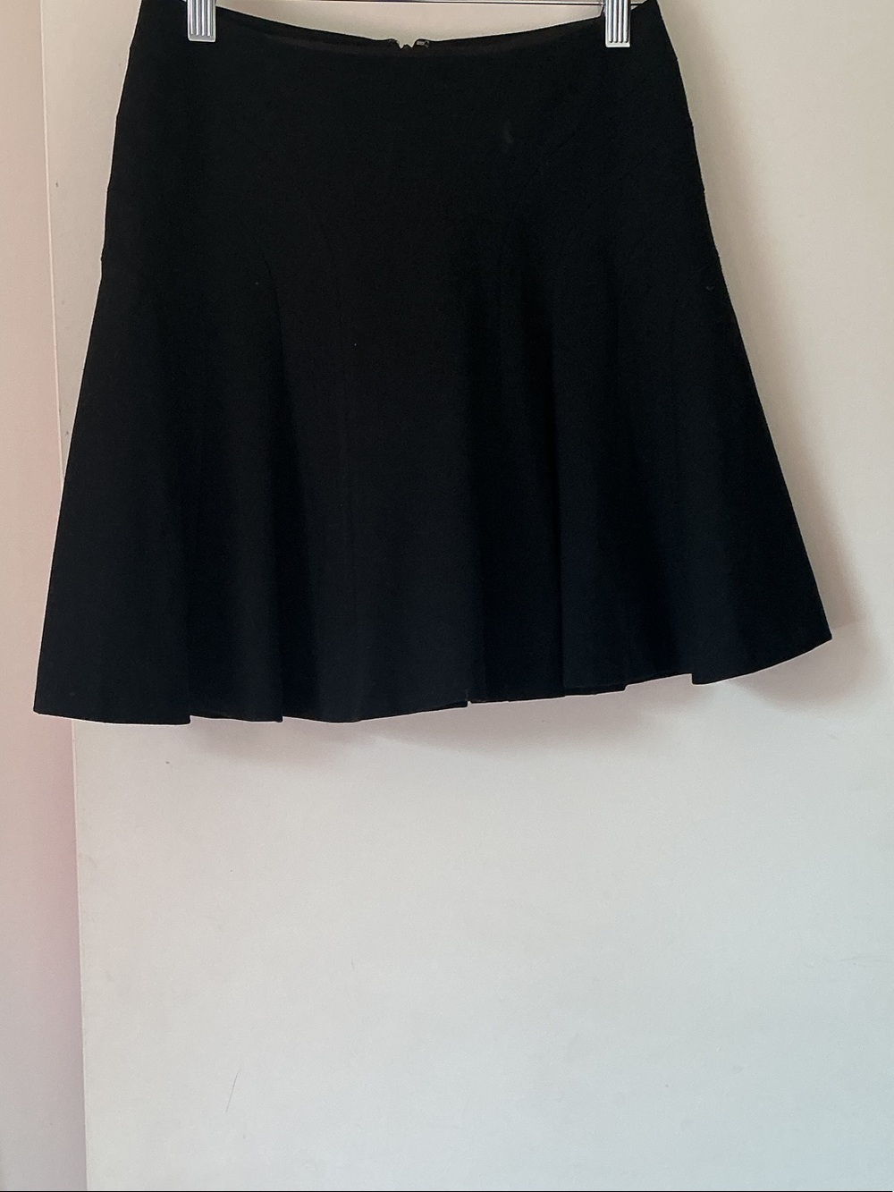 DIANE VON FURSTEMBERG Classic Black A-Line Skater Skirt - Women
